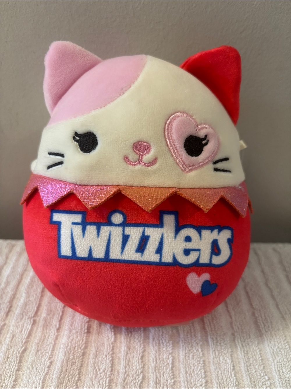 Karina Valentine’s Day Squishmallow plushie